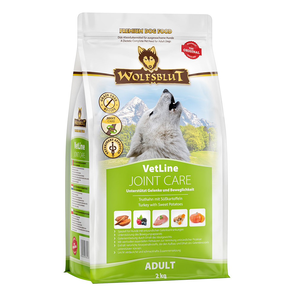 Wolfsblut Vetline Trockenfutter Joint Care 2kg - Gelenke - Truthahn