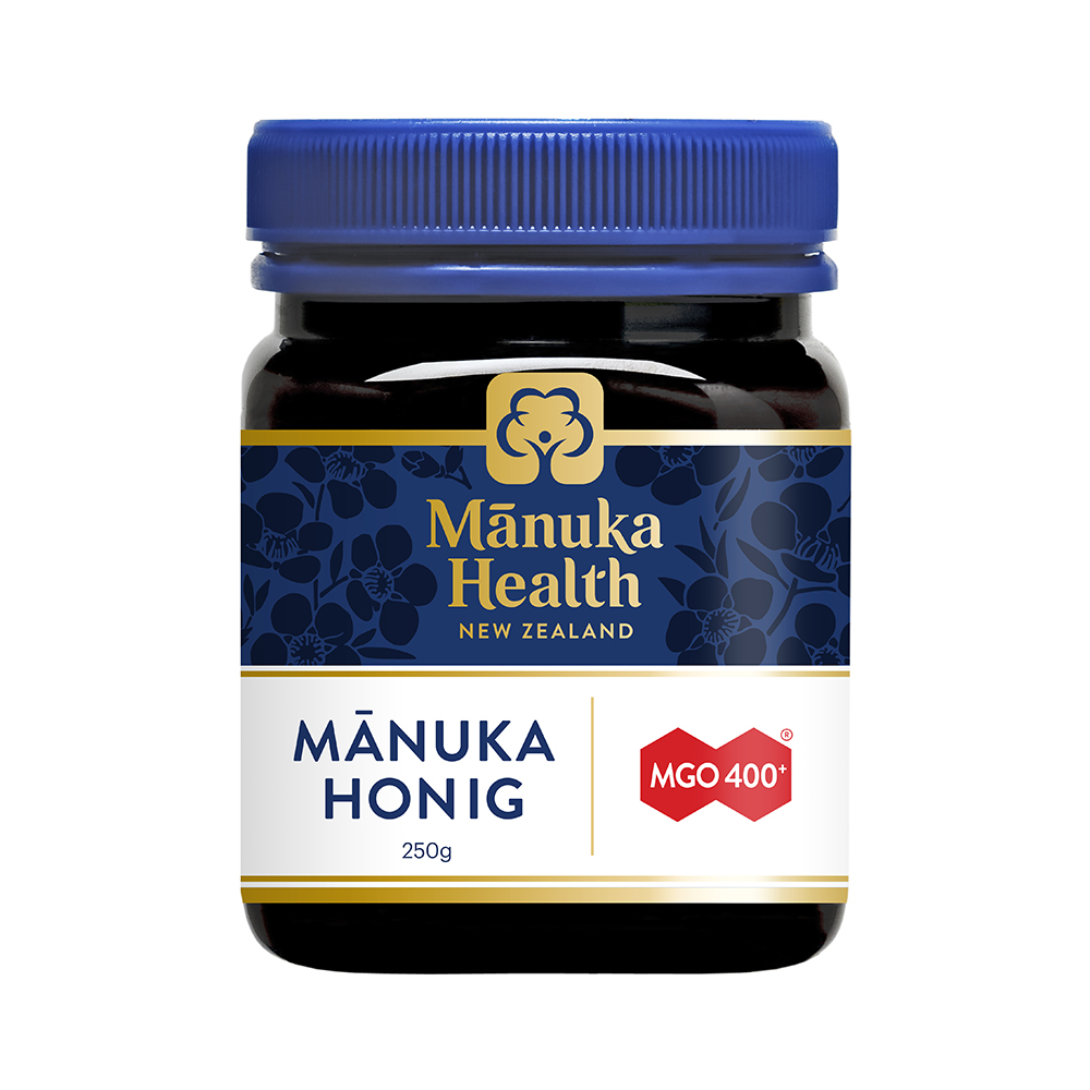 Honig, Manuka, MGO 400+, 250g, Glasflasche