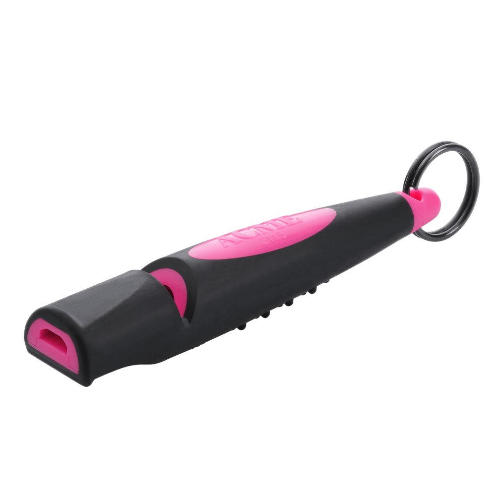 Hundeklicker, Hundetraining, Schwarz-pink, Kunststoffgehäuse, Schlaufe