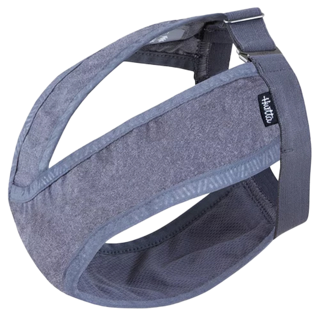 Stirnband, Fitness, Nylon, Blau, verstellbar