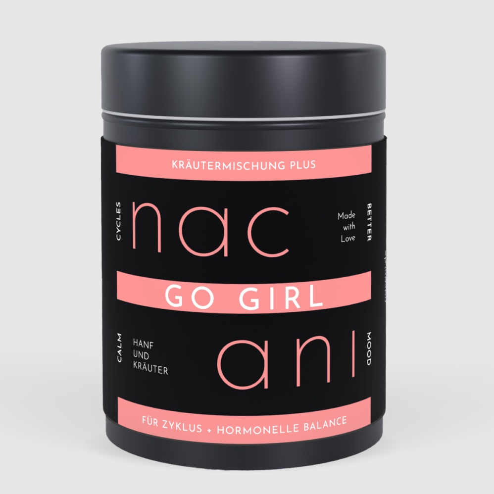 nacani GO GIRL Kräutermix plus 200g Flasche