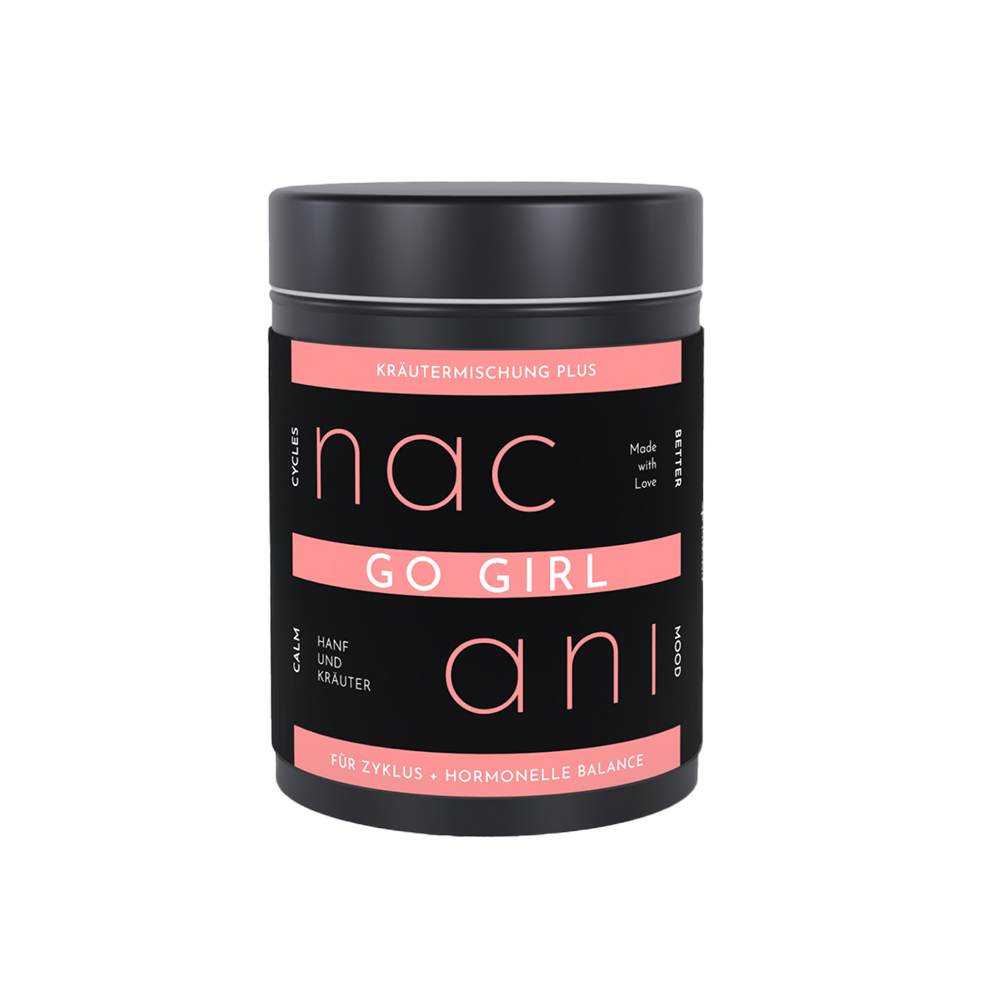 Kräutermischung, Hanf und Kräuter, Wellness Nahrungsergänzung, Zyklusbalance, Hormonbalance