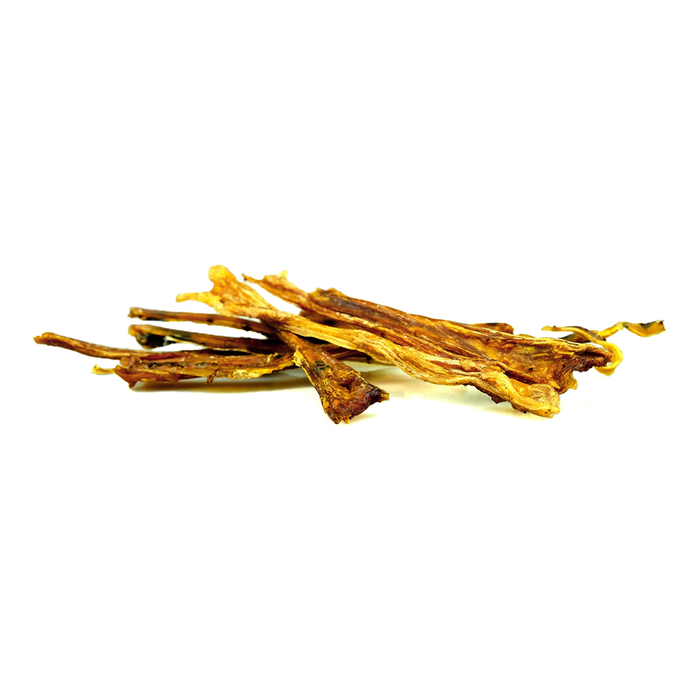 jerky, getrocknete stäbe, fleischsnack, dünne streifen, braun