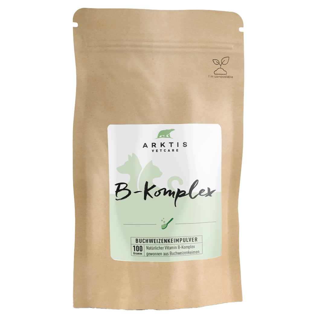 B-Komplex, B Vitamine, Buchweizenkeimpulver, VetCare, Naturprodukt