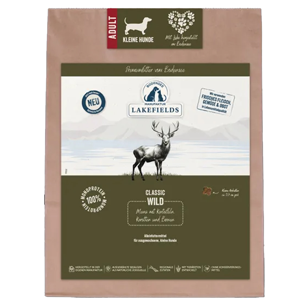 Hundefutter, Adult, Wild, Kleine Hunde, Monoprotein