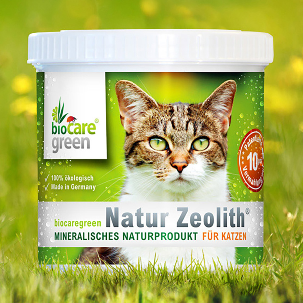 biocaregreen Zeolith für Katzen 30g DE-ÖKO-001 biocaregreen Zeolith für Katzen 30g DE-ÖKO-001