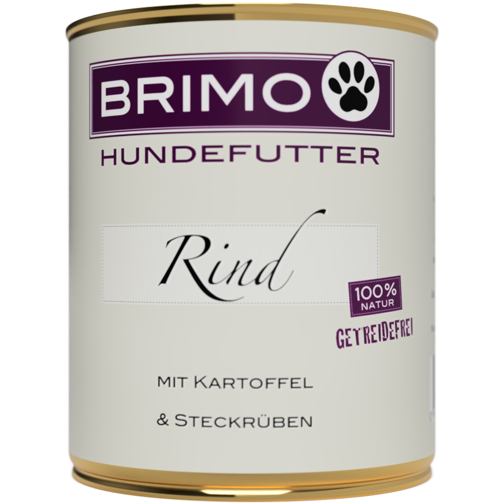 Hundetopfutter, Rind, Dosenfutter, mit Kartoffel, Getreidefrei