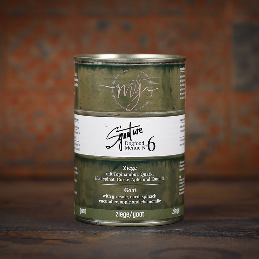 Dosenfutter, Hundefutter, Ziege, Konserven, Gemüse