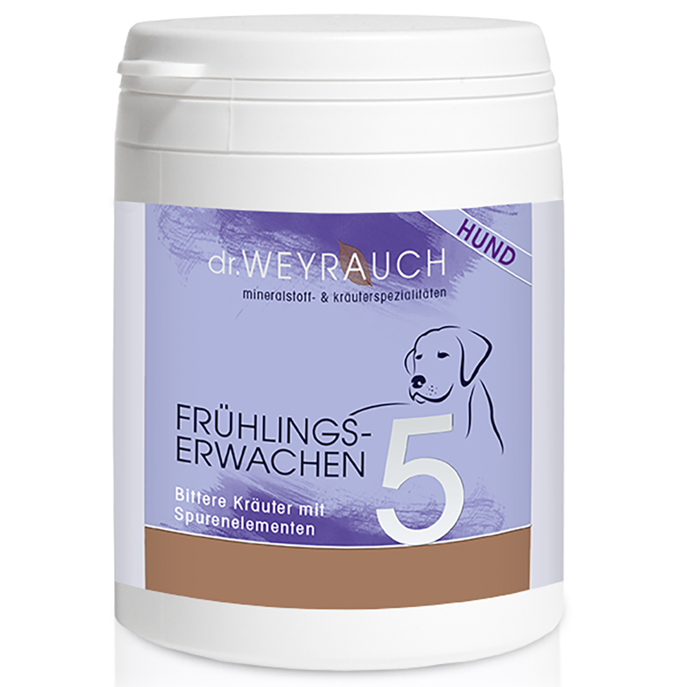 Hund, Krativen, Frühlings-Erwachen, Bittere Kräuter, Spurenelemente