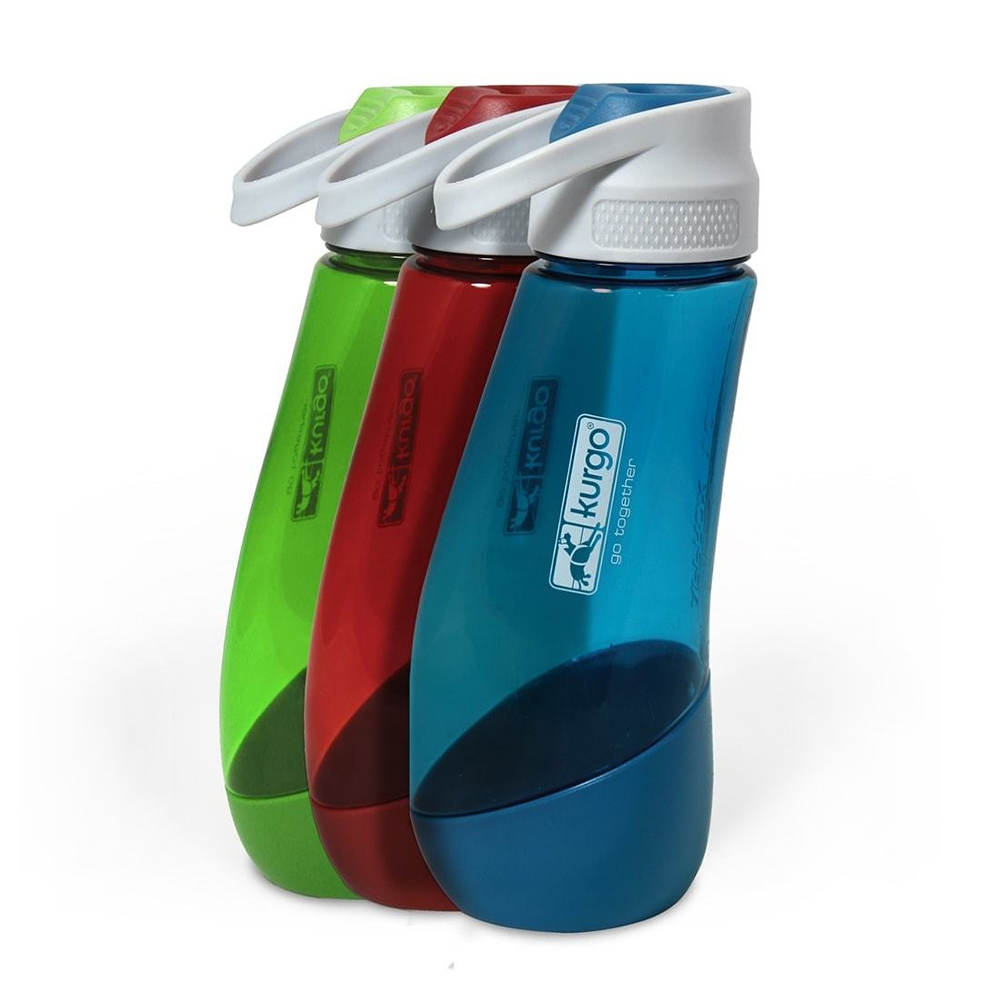 Trinkflasche, Sportflasche, Mehrfarbig, Halbtransparent, Trinkverschluss
