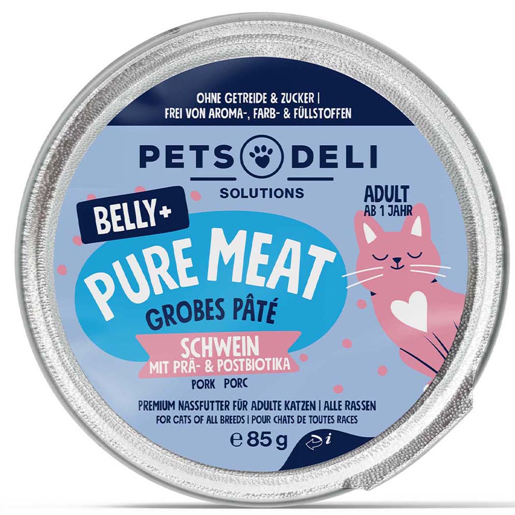 katze, futterdose, dosenfutter, pures meat, 85 g