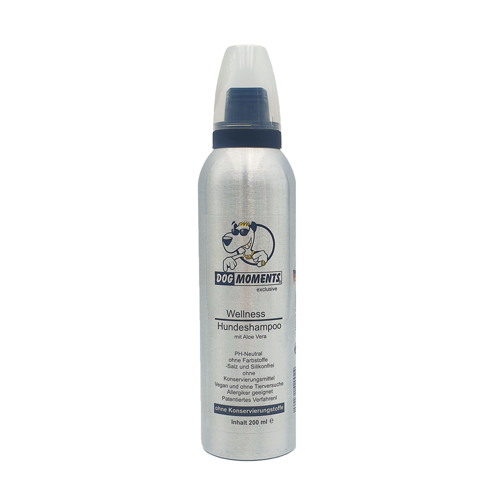 DogMoments Hundeshampoo Wellness mit Aloe Vera 200ml