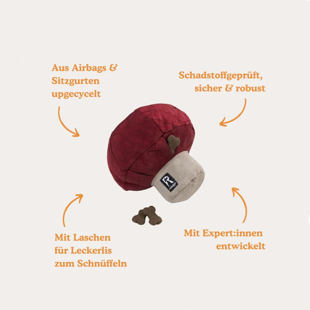Kuscheltier, Herzform, Rot, Beutel, Schnüffelspielzeug