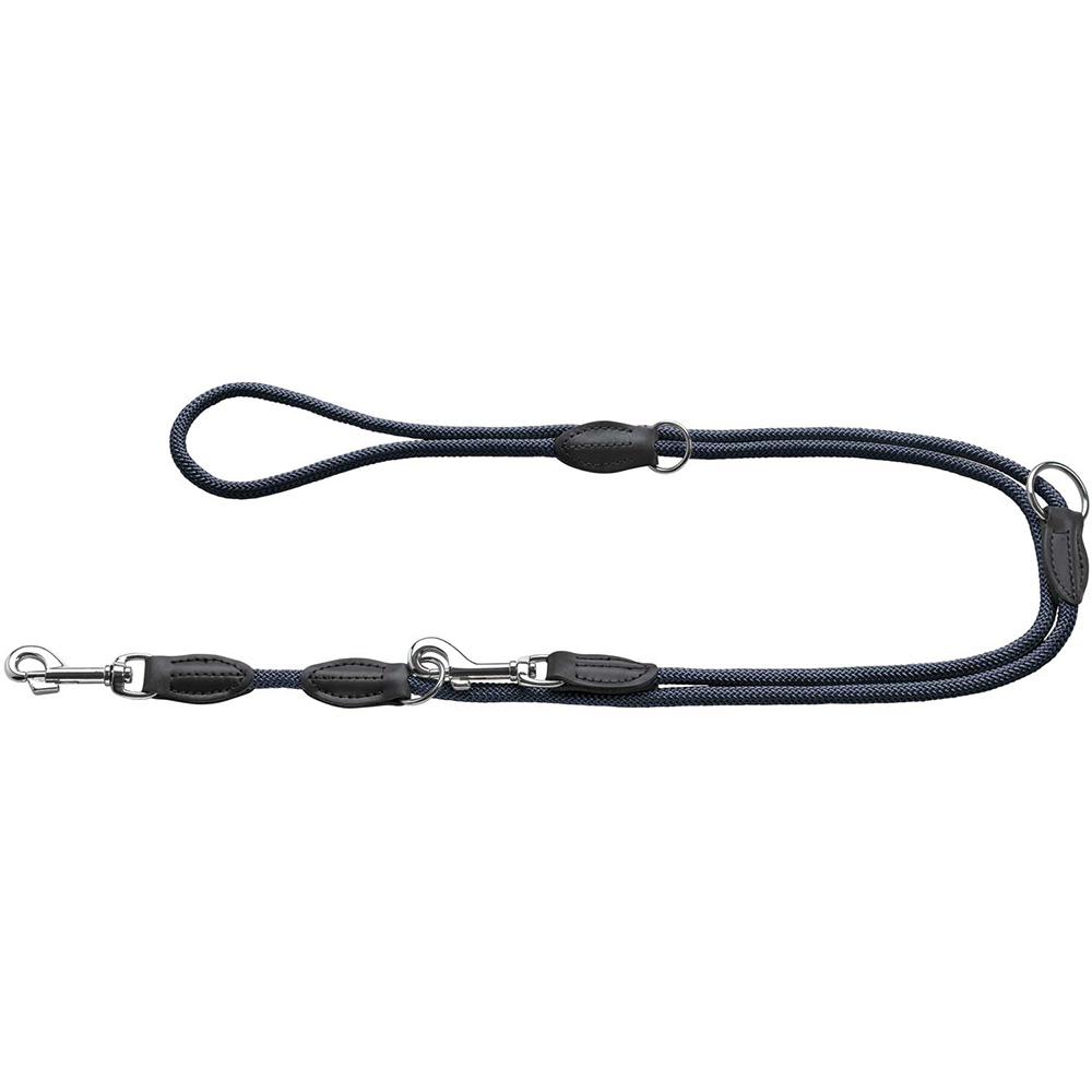 HUNTER Verstellbare Führleine Eiby Freestyle 10x200, blau 2,0m