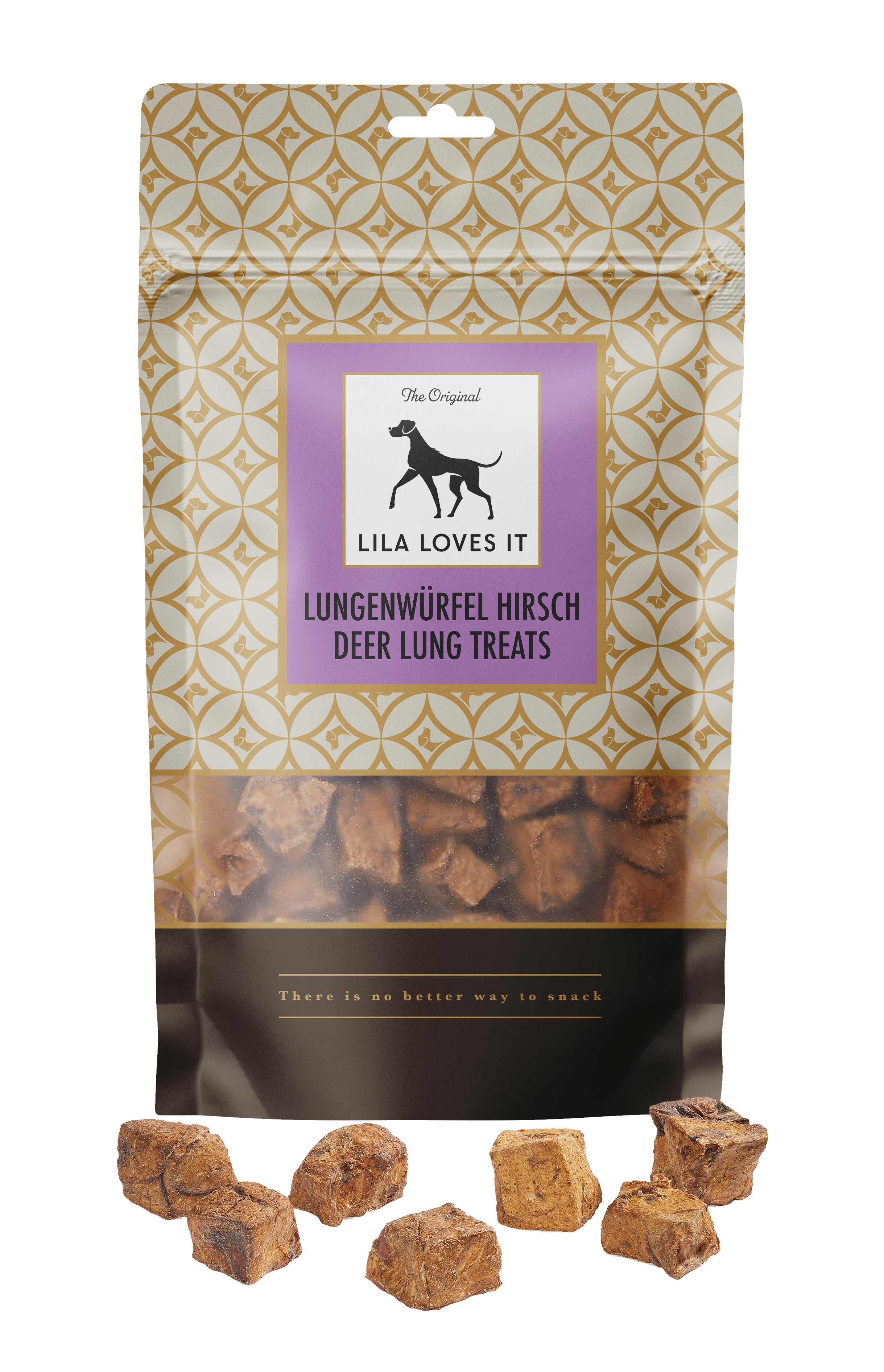 LILA LOVES IT Hirsch-Lungenwürfel 200 g - Restposten -