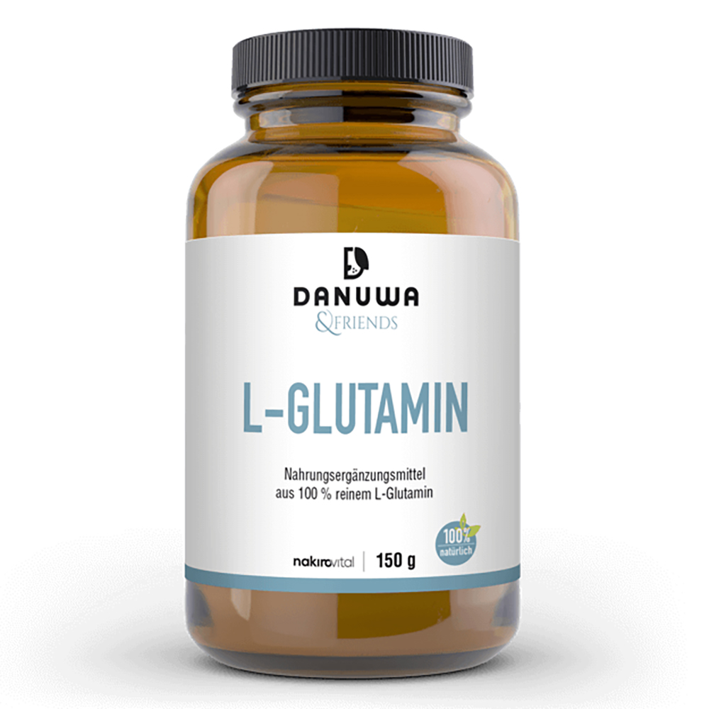 Danuwa L-Glutamin - 100% rein - 150g - Human