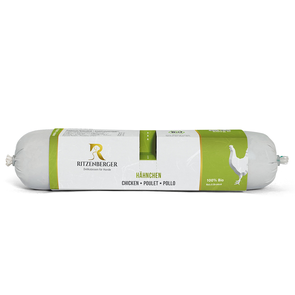 Ritzenberger Bio Hähnchen mit Reis Duo-Rolls 2x400g - DE-ÖKO- 003