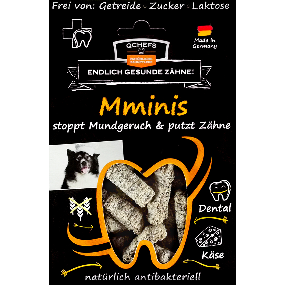 Kauknochen, Hundeknochen, Zahnpflege, Käse, Dental