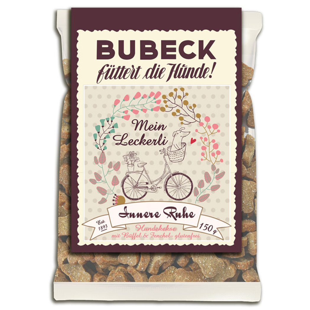 Hunde-Leckerlis, Kekskracker, Hunde-Nahrung, Honigweizen, 150g