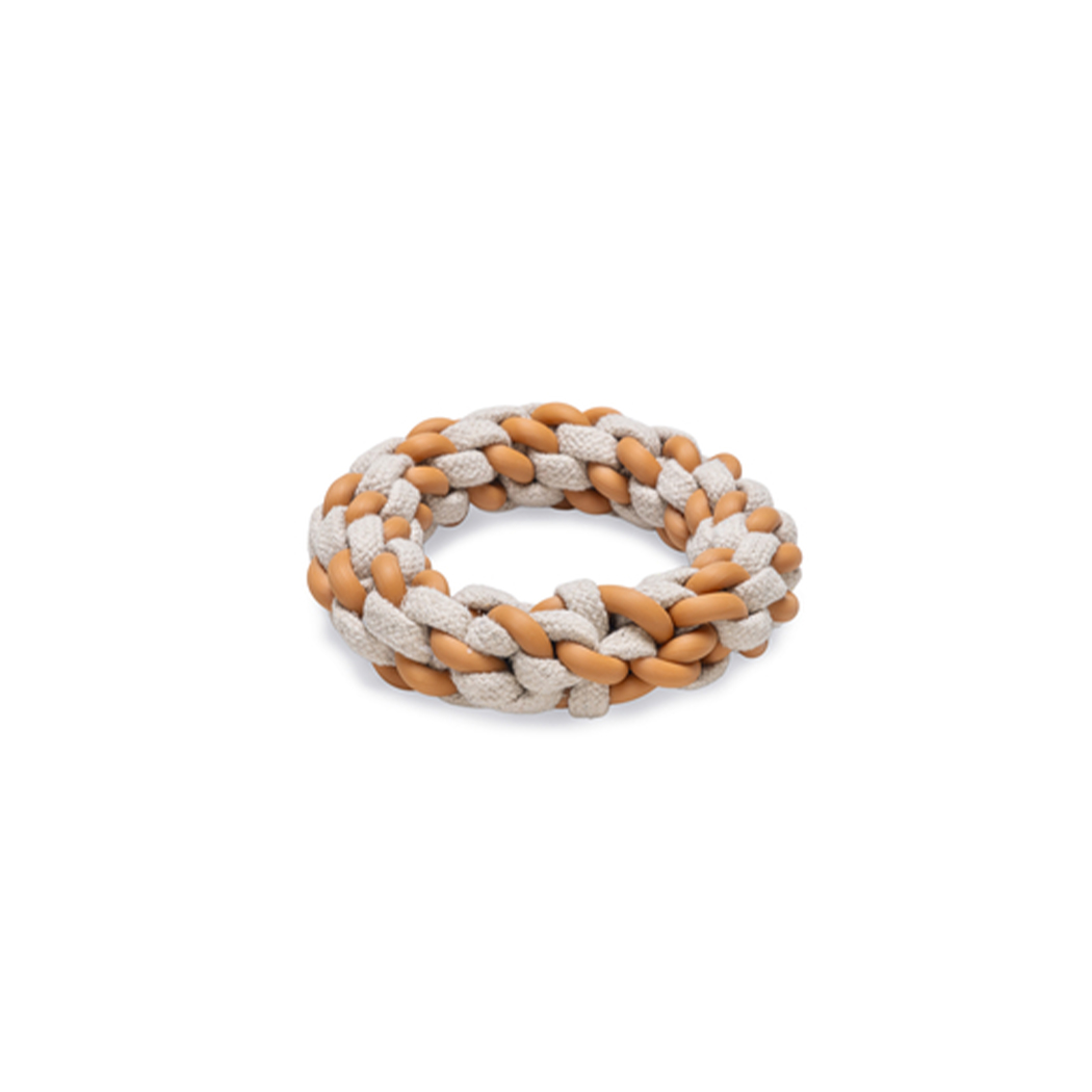 Armband, Kordelarmband, Geflochten, Beige, Klare Struktur