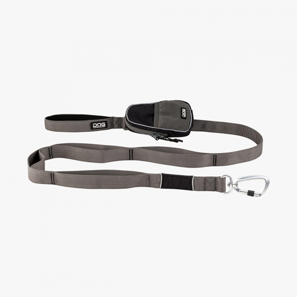 DOG Copenhagen Hundeleine V2 Trail Leash Black S - kleiner Karabiner