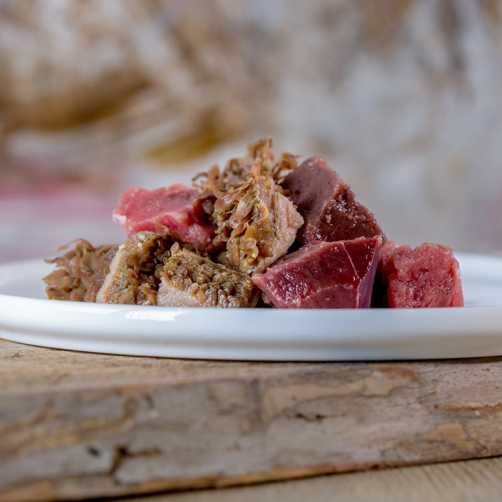 Rindfleisch, Gulasch, Fleischstücke, Pastete, Schmorgulasch