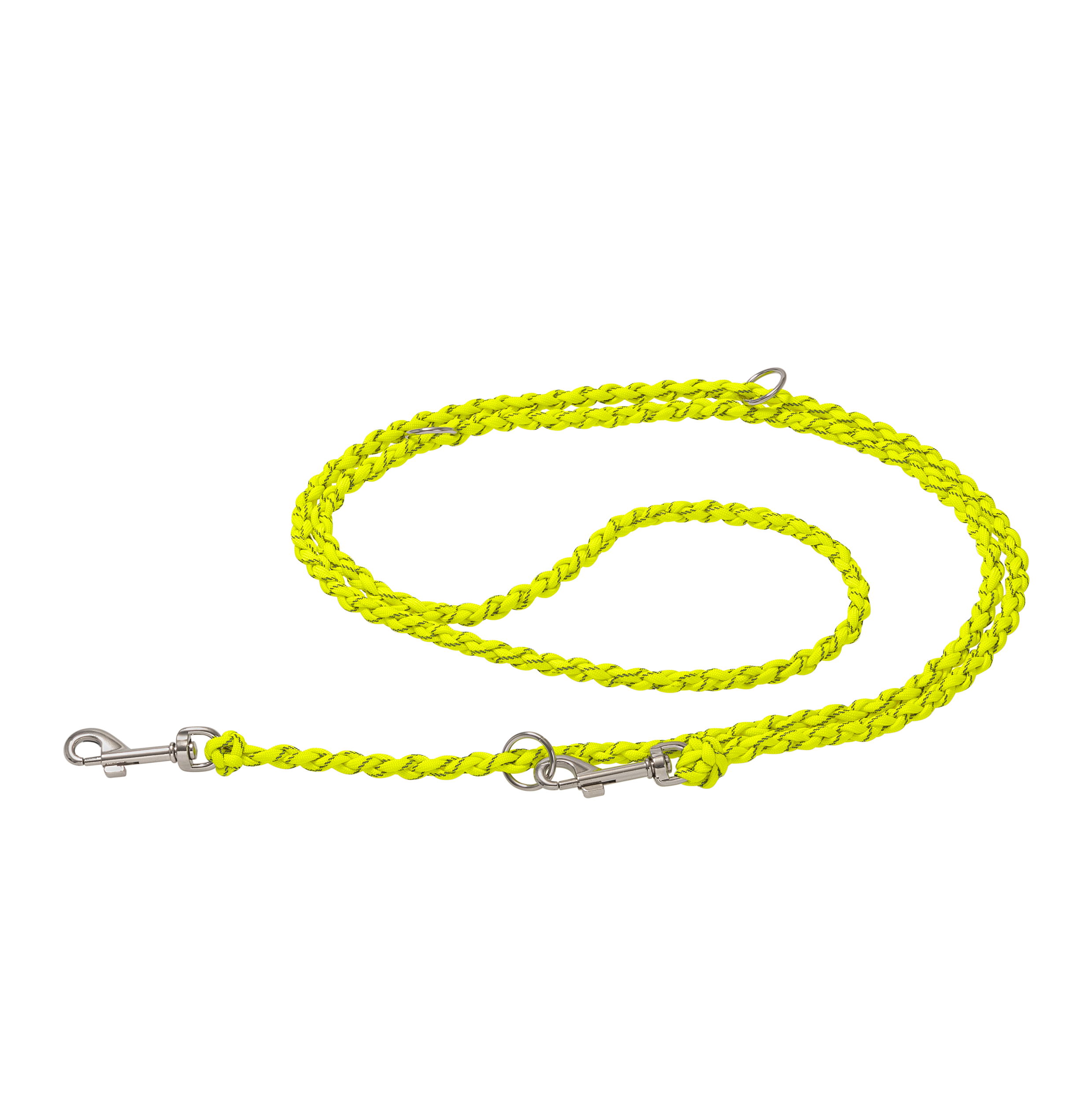 Leash, Hundeleine, Kordel, Reflektiv, NeonGelb