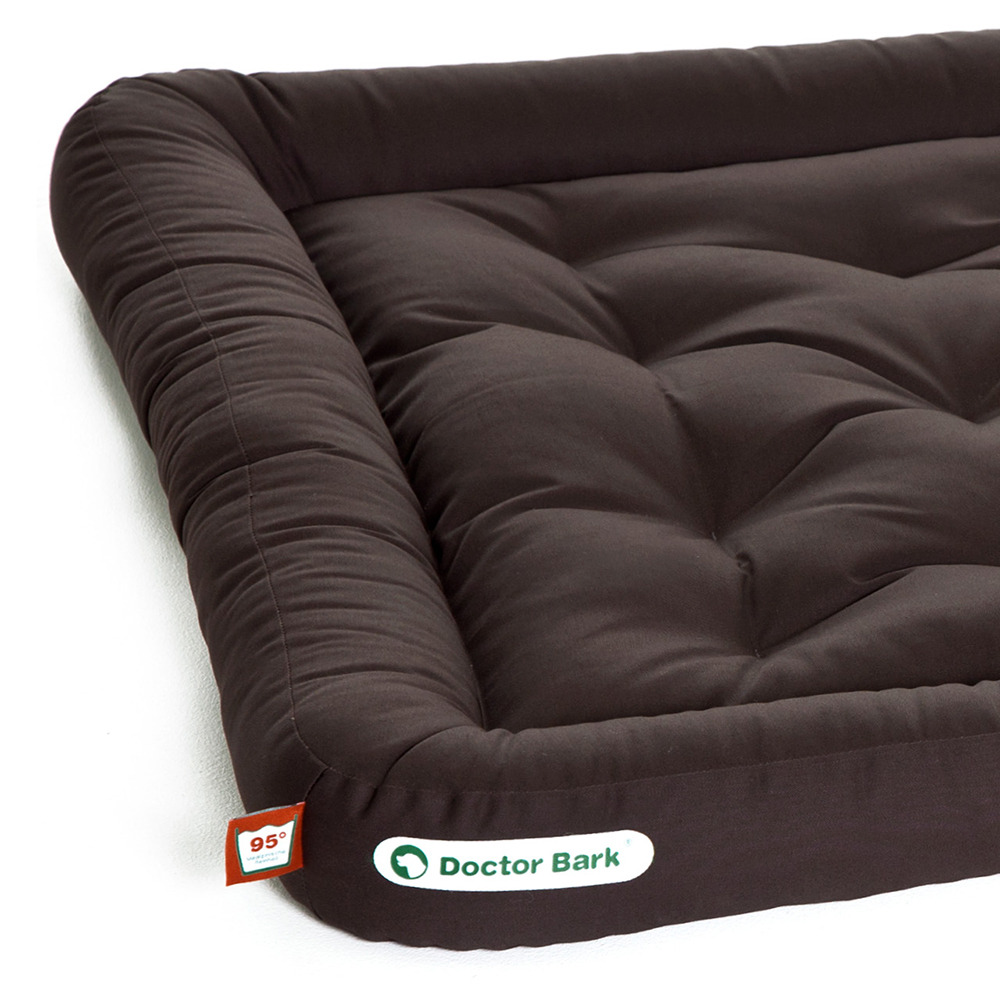 Sofakissen, Steppsofa, Kissenrand, Dunkelbraun, Doc tor Bark label