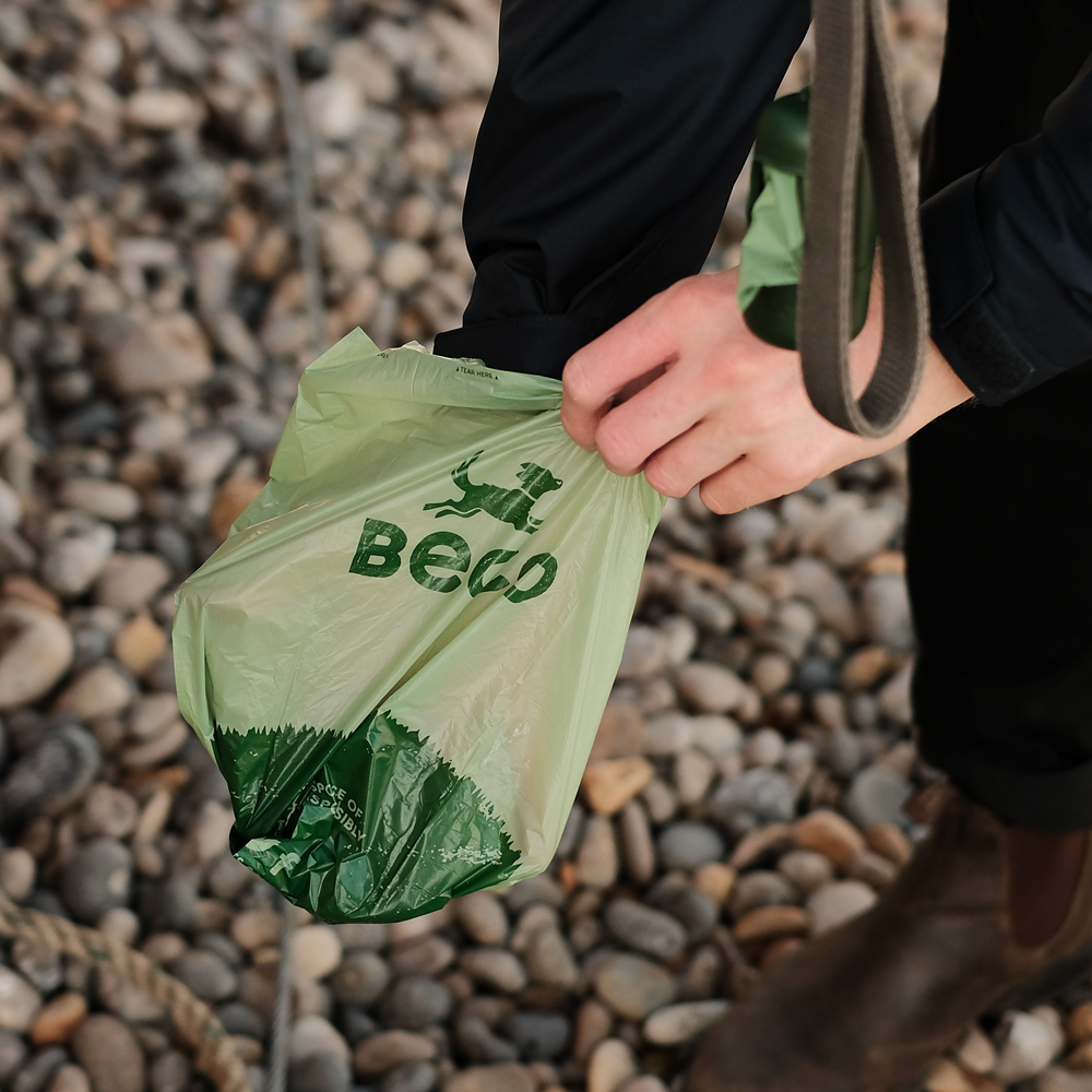 Plastic Beutel, Grüne Tasche, Wiederverwendbare Tasche, Einkaufstasche, Beeco Branding