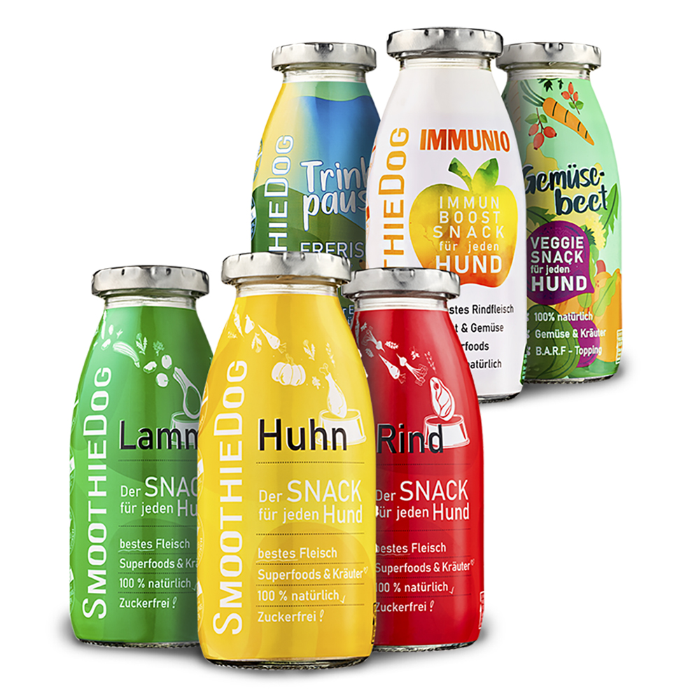 SmoothieDog 250ml - div. Geschmacksrichtungen Getränk, Saft
