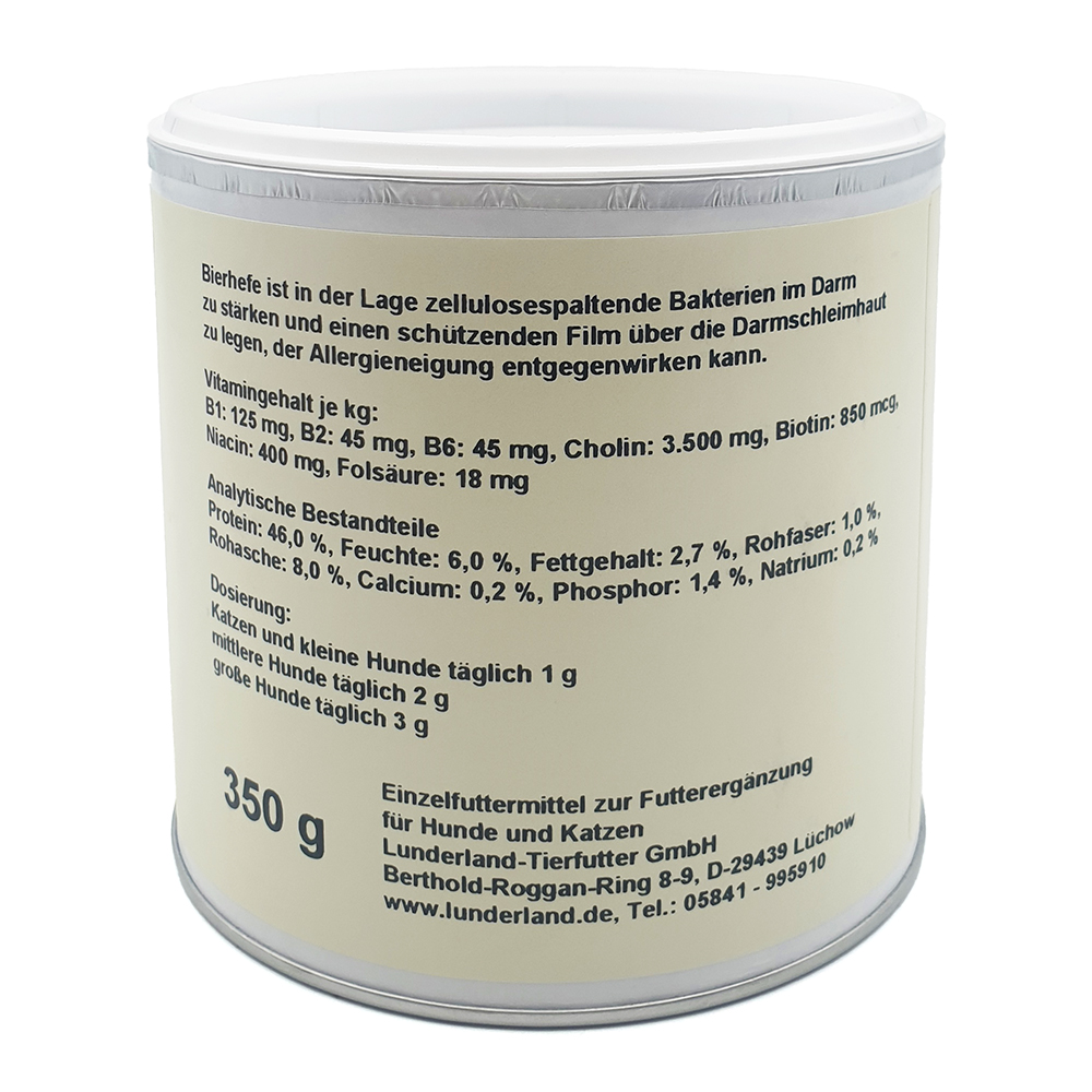 Nahrungsergänzung, Tierfutter, Dosenverpackung, 350 g, Vitamine