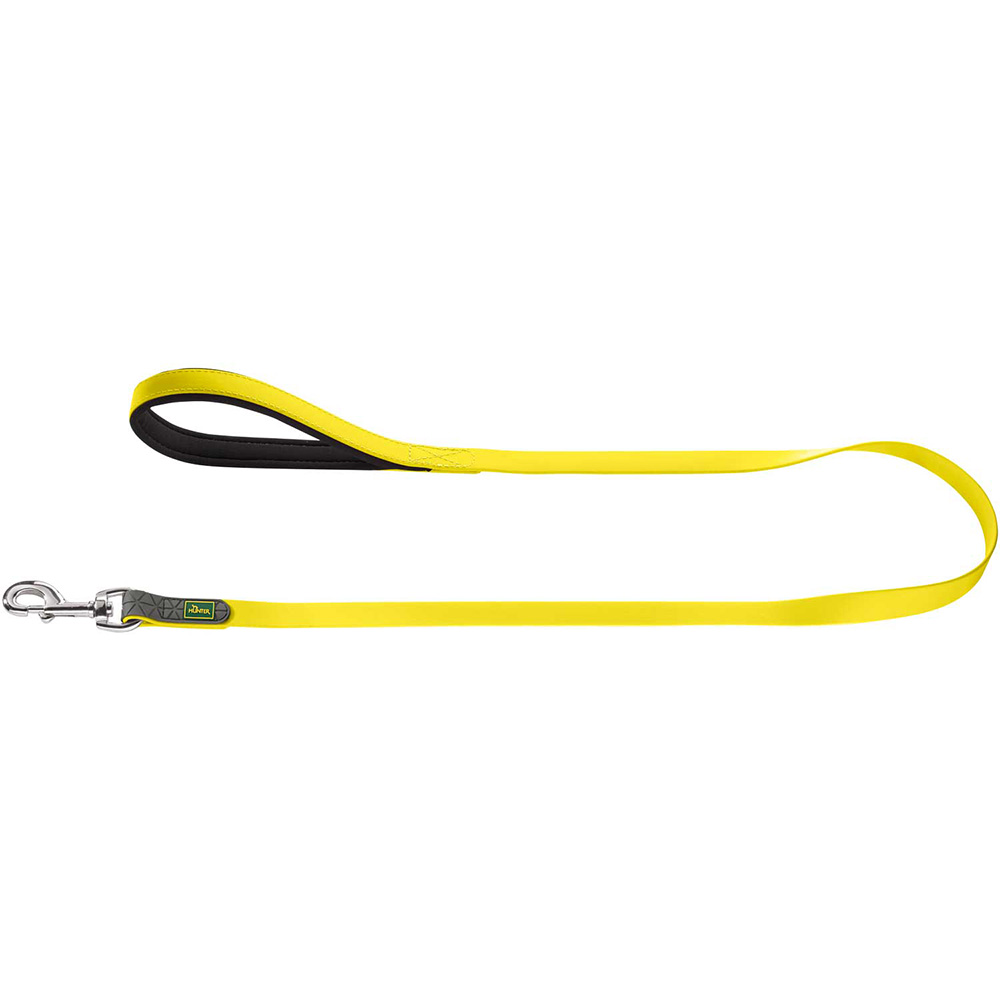 Leash, Hundeleine, Gelb, Flache Schlaufe, Metallclip