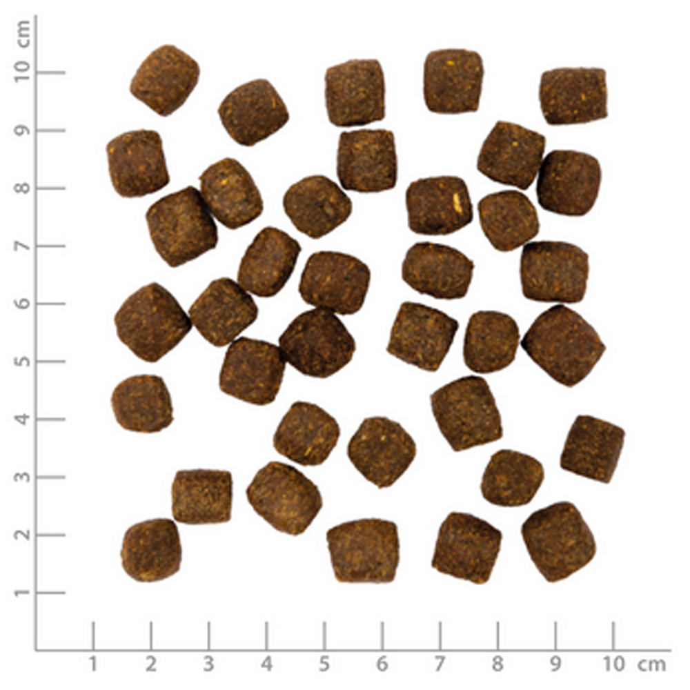 Kubbefein, Trockenfutter, Kibble, Katzenfutter, Proteinballen