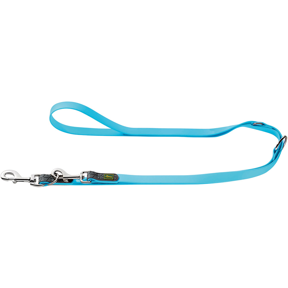 Leine, Hundeleine, Spazierleinen, Blau, verstellbar