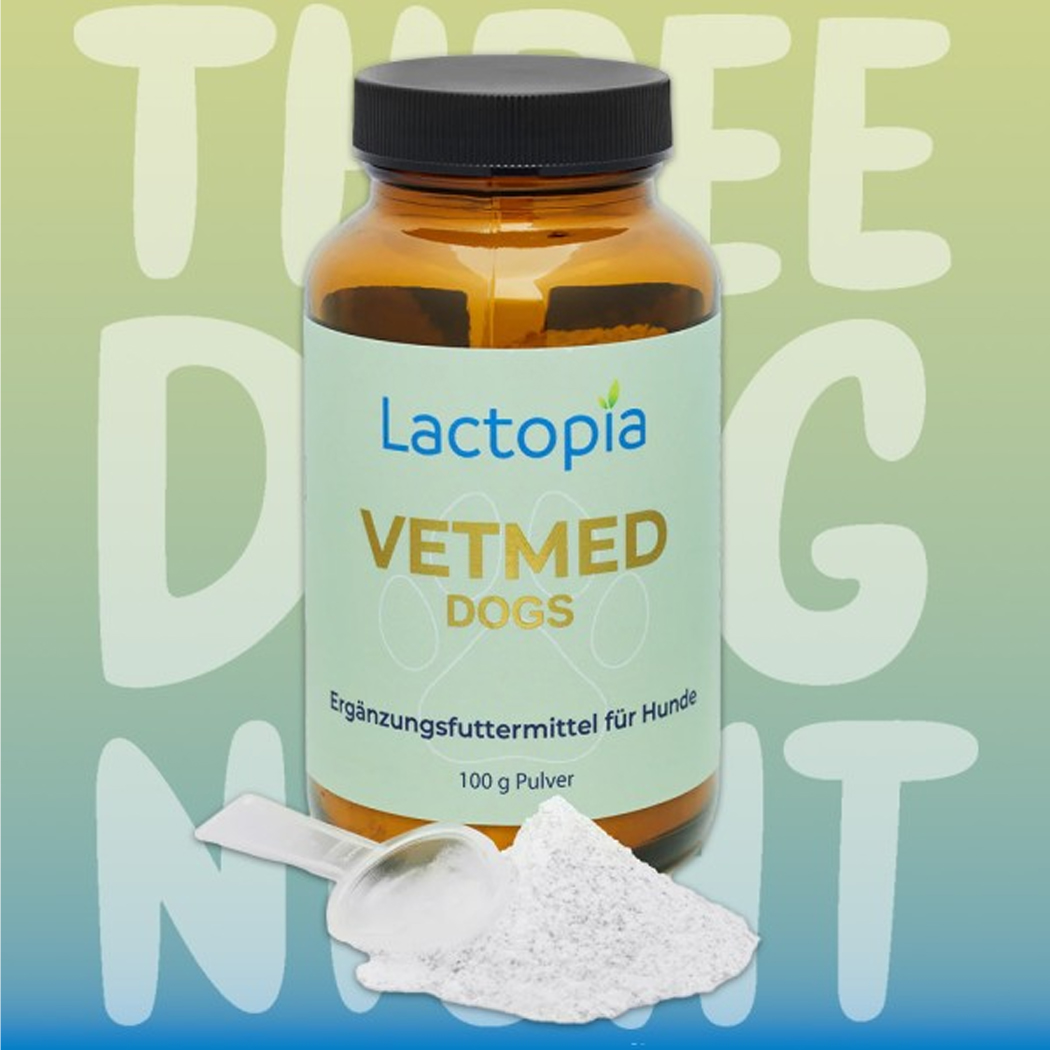 Lactopia, Vetmed, Hundensupplement, Pulver, 100 g