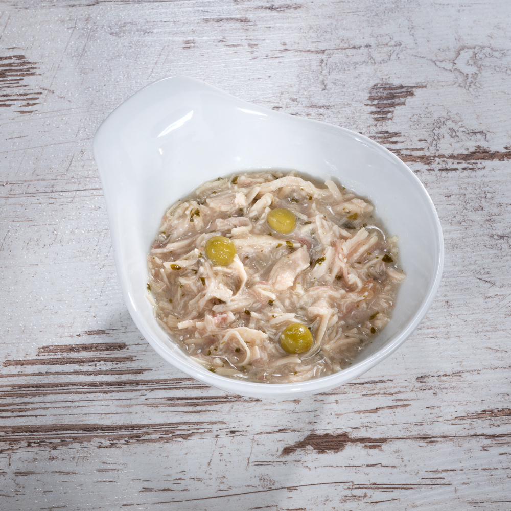 Thunfischsalat, Oliven, Dosenfisch, Fischsalat, Kaltgericht