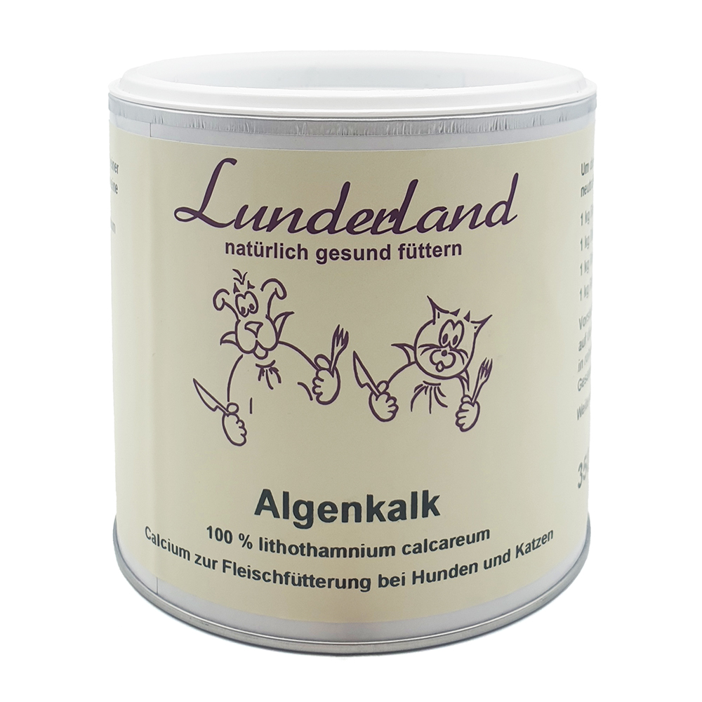 Algenkalk, Calcium, Tierfuttermittel, Katzenfutter, Hundefutter