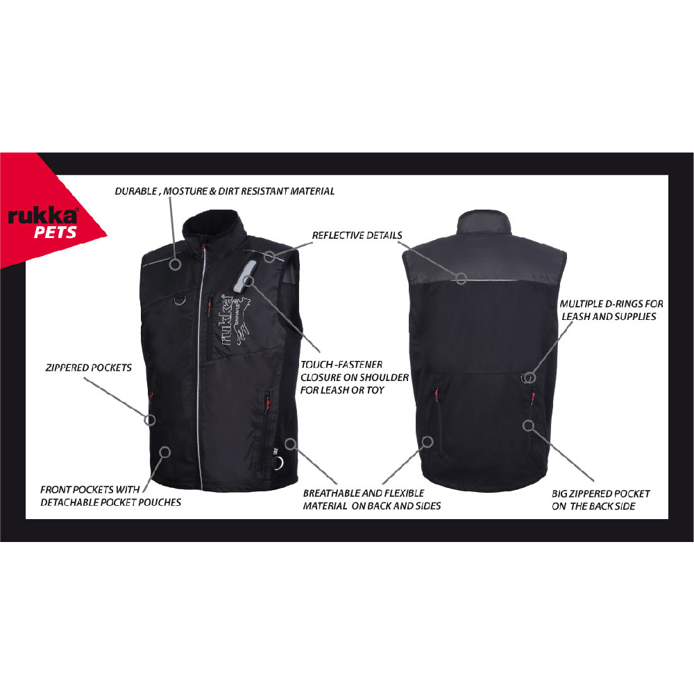 Weste, Pufferweste, Outdoor, Reißverschluss, Zippertaschen