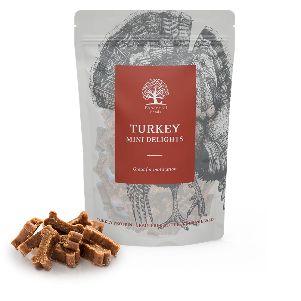 Turkey, Mini Delights, Dog Treats, Getreidefrei, Protein