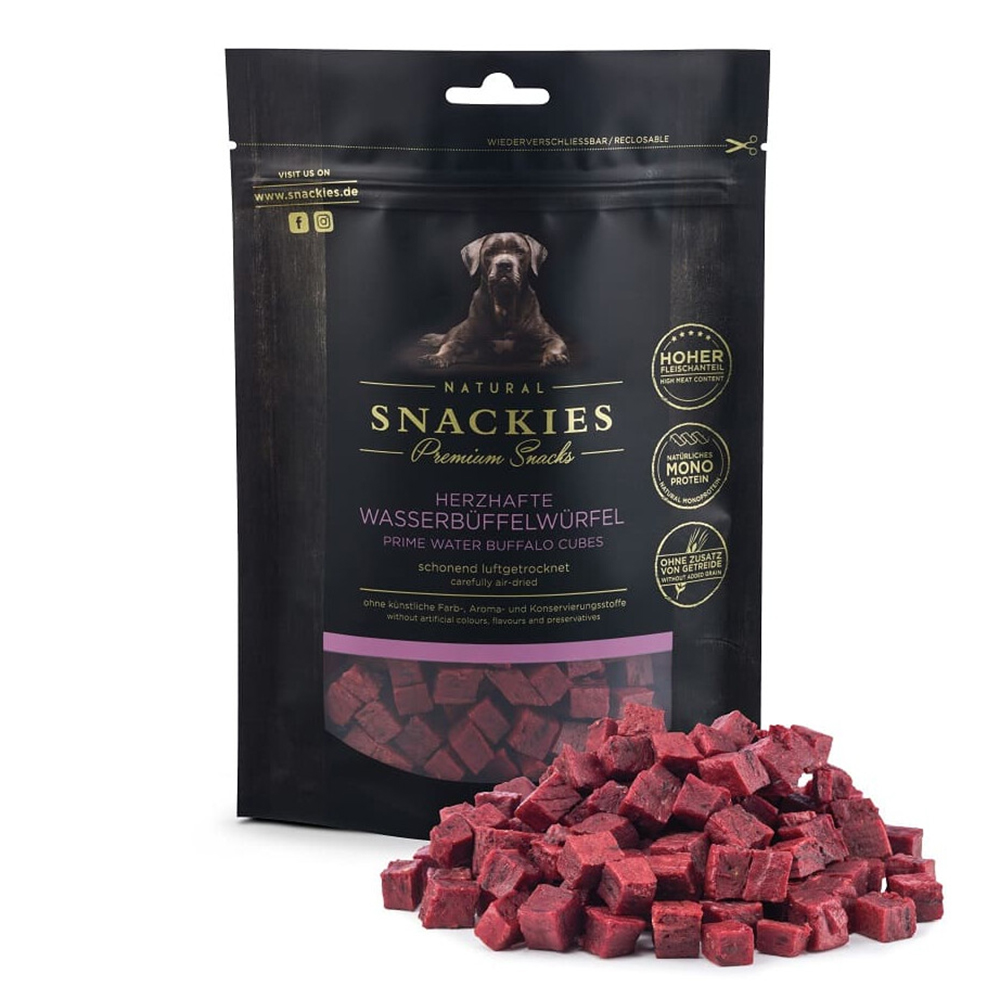 Snackies Wasserbüffelwürfel 170g