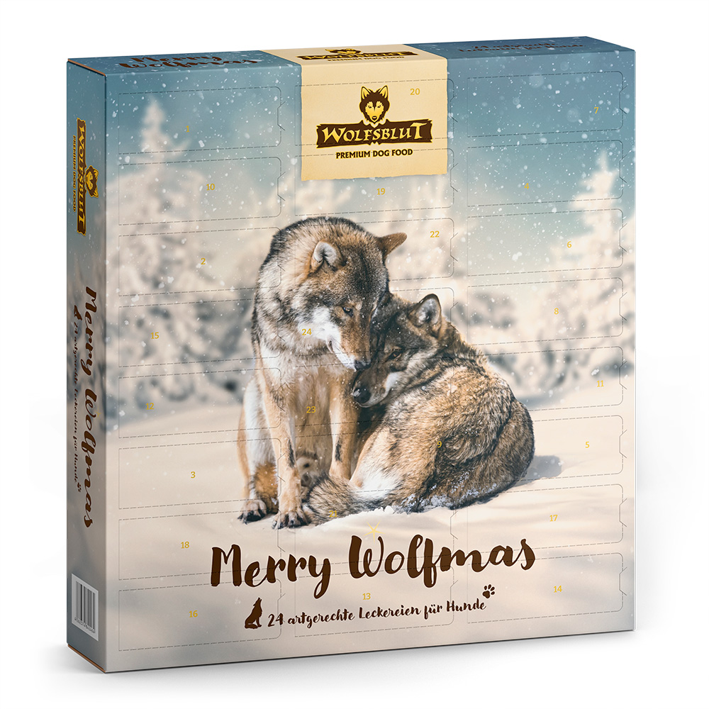 Wolfsblut Adventskalender 2024 für Hunde Limited Edition