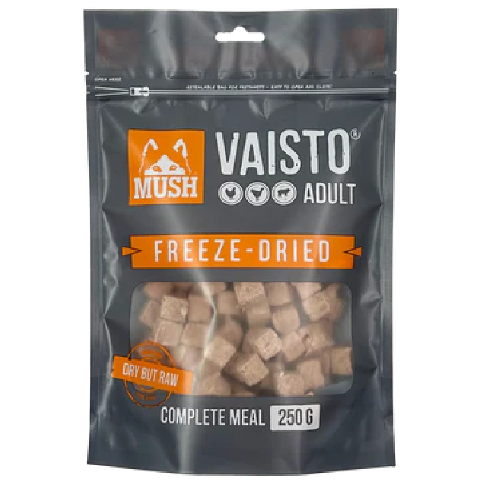 MUSH Vaisto Freeze-Dried grau Huhn-Pute-Lamm 250g