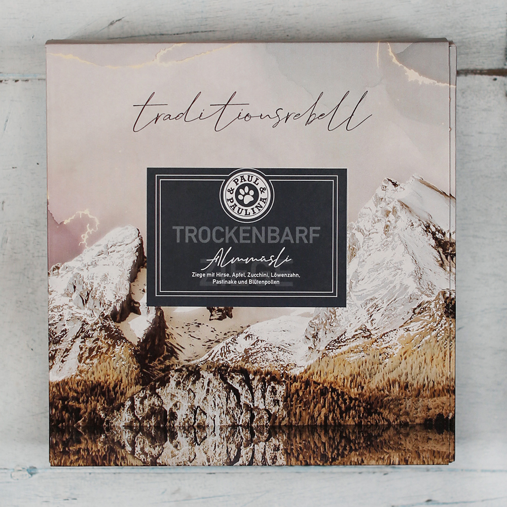 Trockenarber, Tragungen?, Almanisch?, Box, Produktverpackung