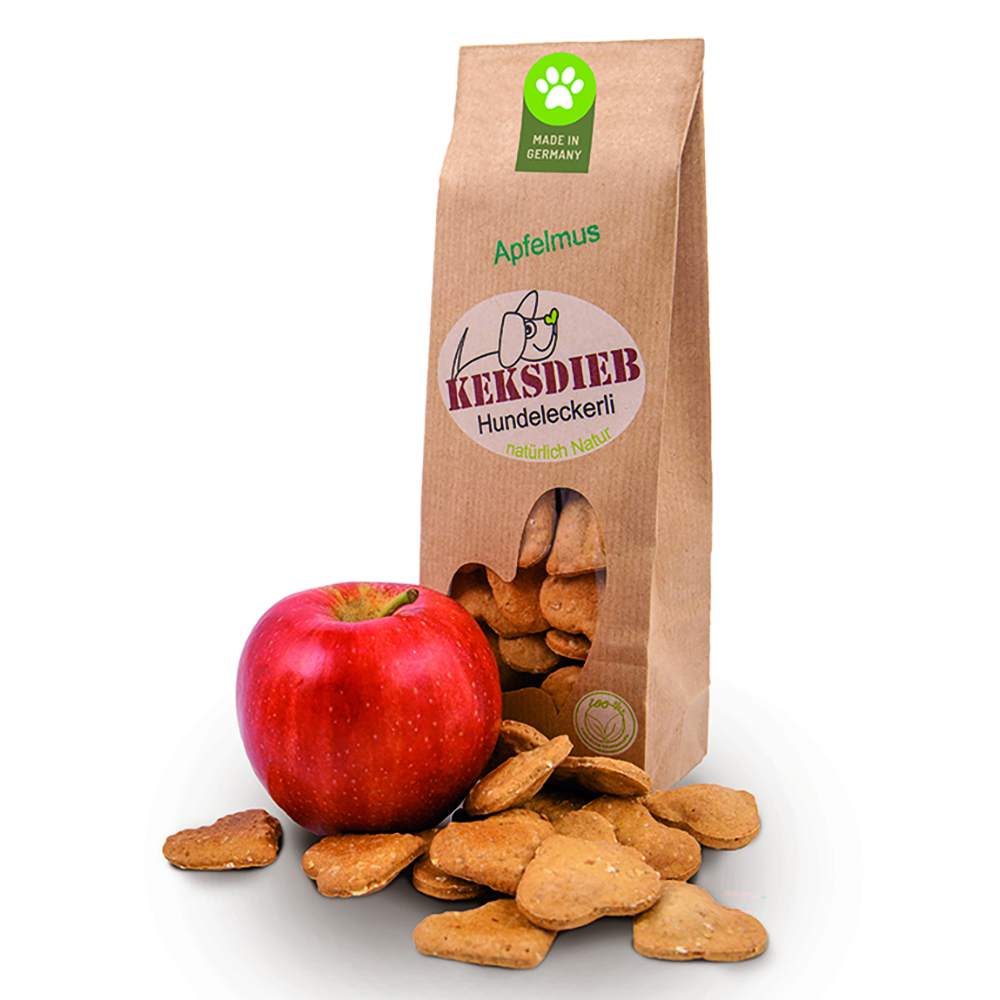 Apfel, Kekssnack, Hundeleckerli, Naturlich, Made in Germany