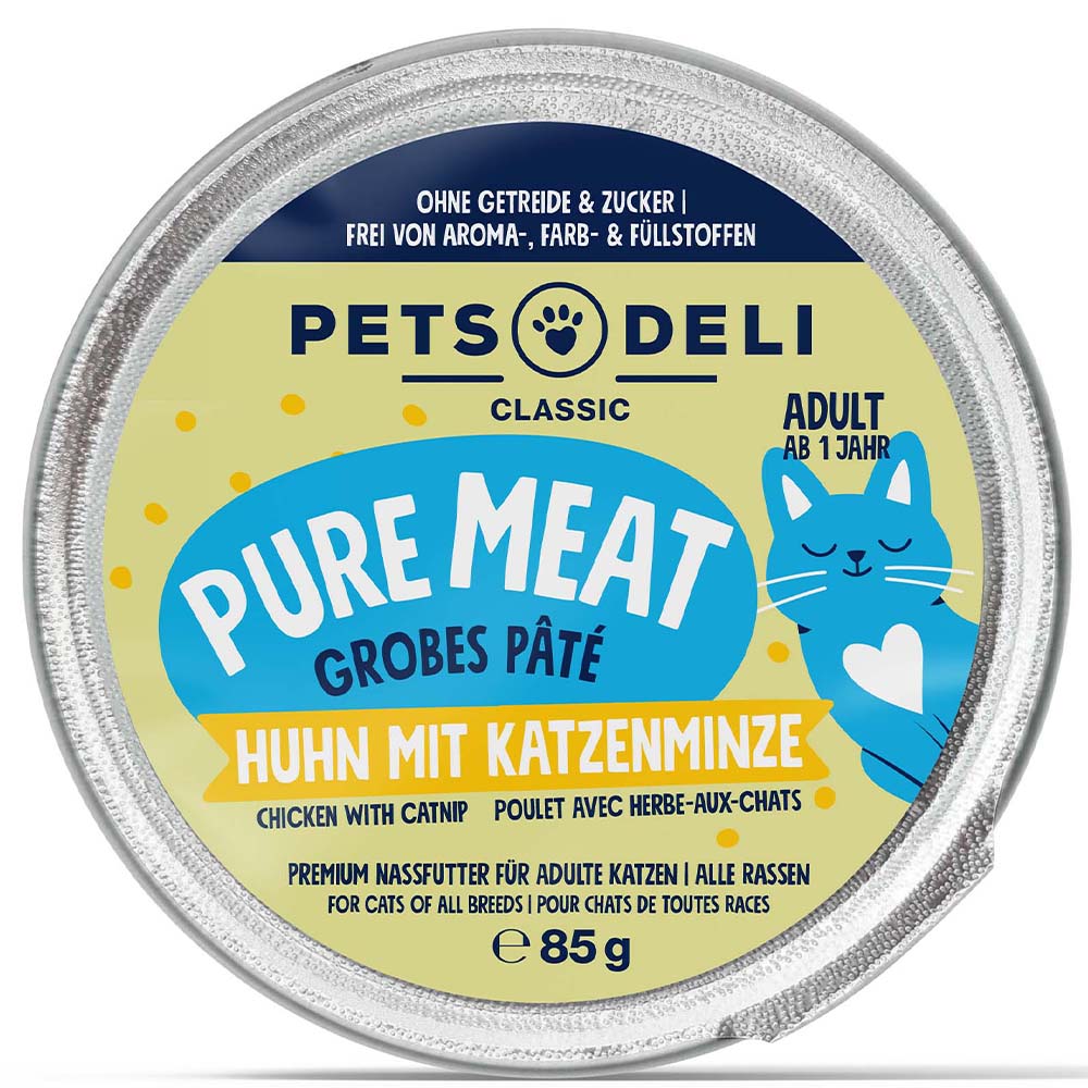 Katzenfutter, Katzenfutter Dose, Huhn, Pure Meat, Dosenfutter