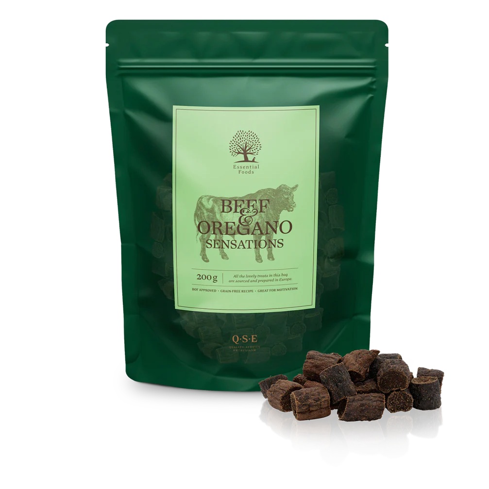Essential Foods BEEF & OREGANO SENSATIONS 200g Postfach, Essen