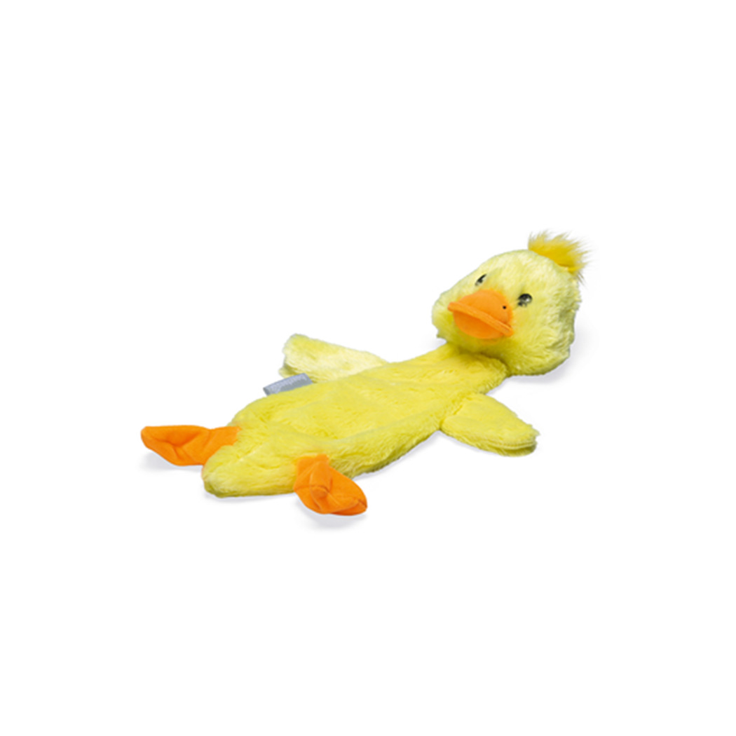 Gummentier, Gummi-Ente, Spielzeugente, gelb, flauschig