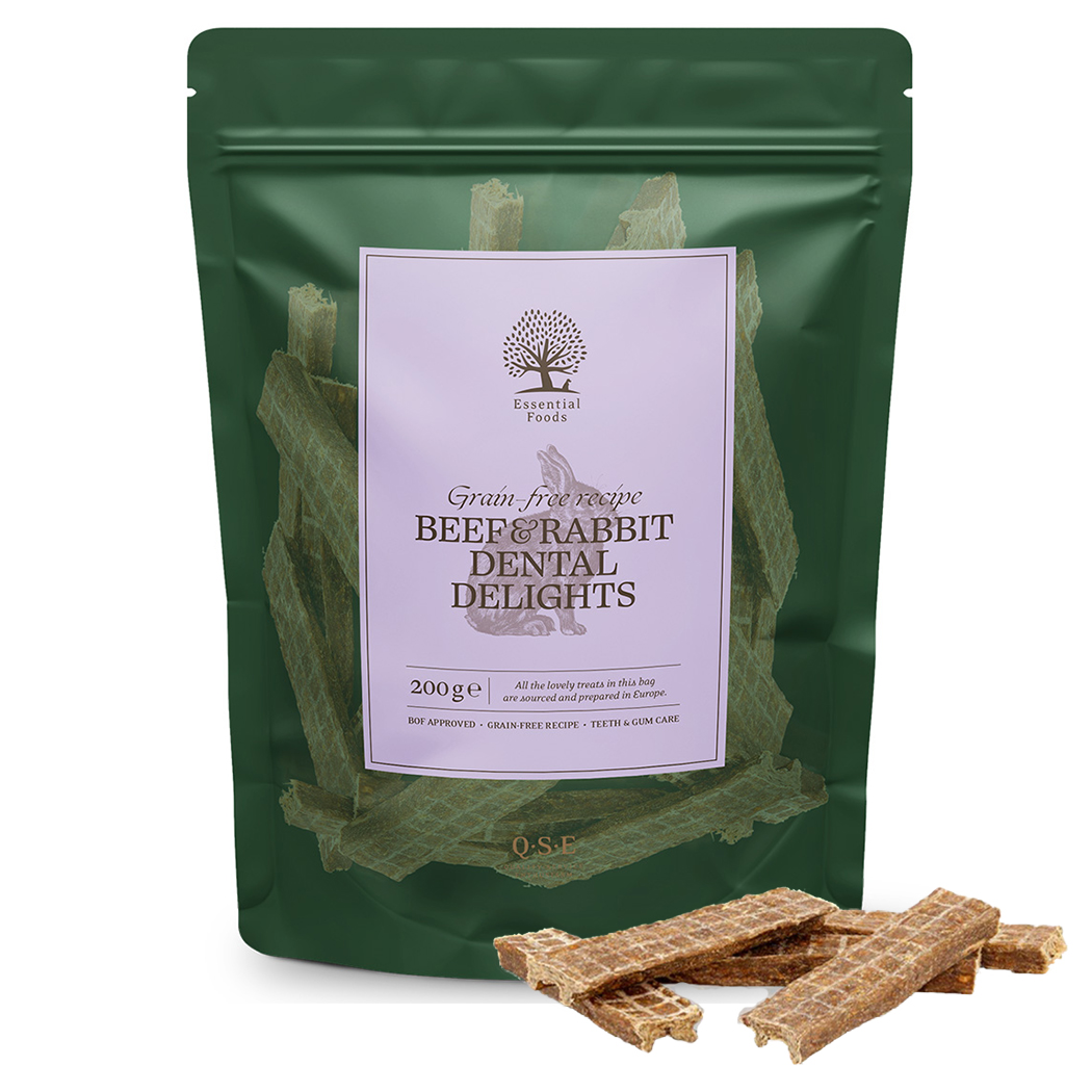 beef jerky, hunde zahn treats, getreidefrei, hase, verpacktes lebensmittel