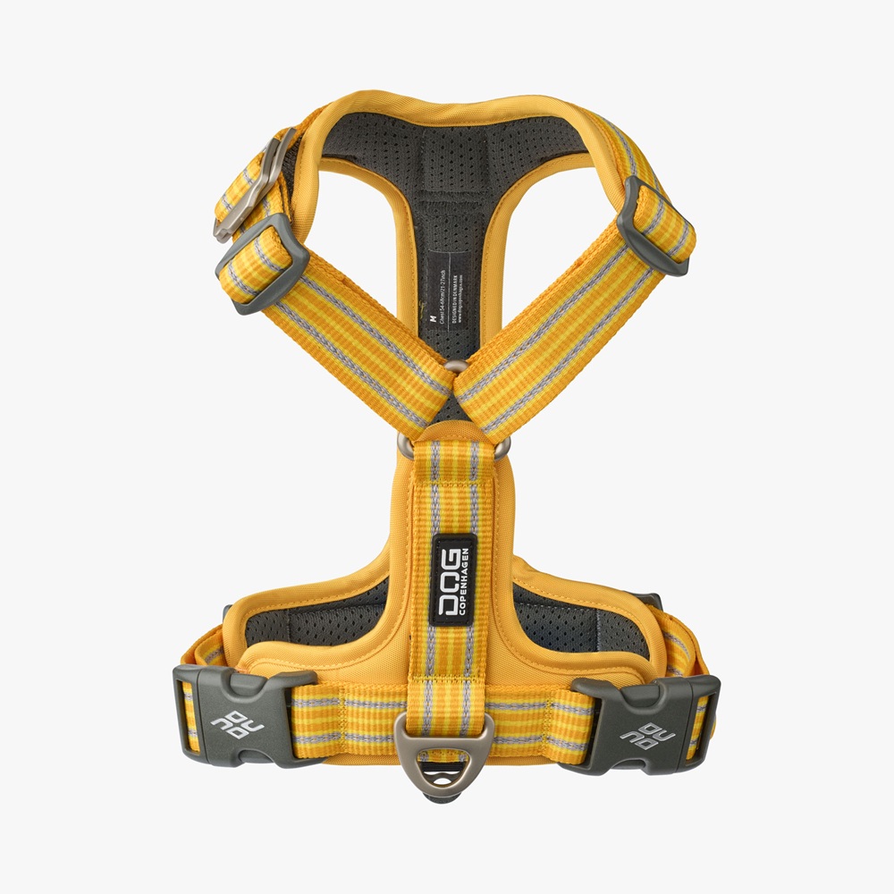 Klettergurt, Gurtband, Y-Strap, Gelb, Verstellbar