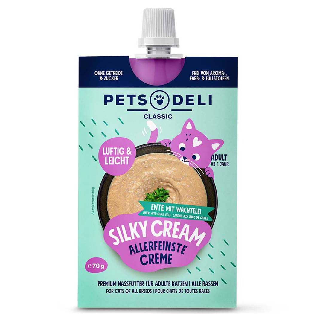 cat food, Tüte, Creme, Nassfutter, 70g